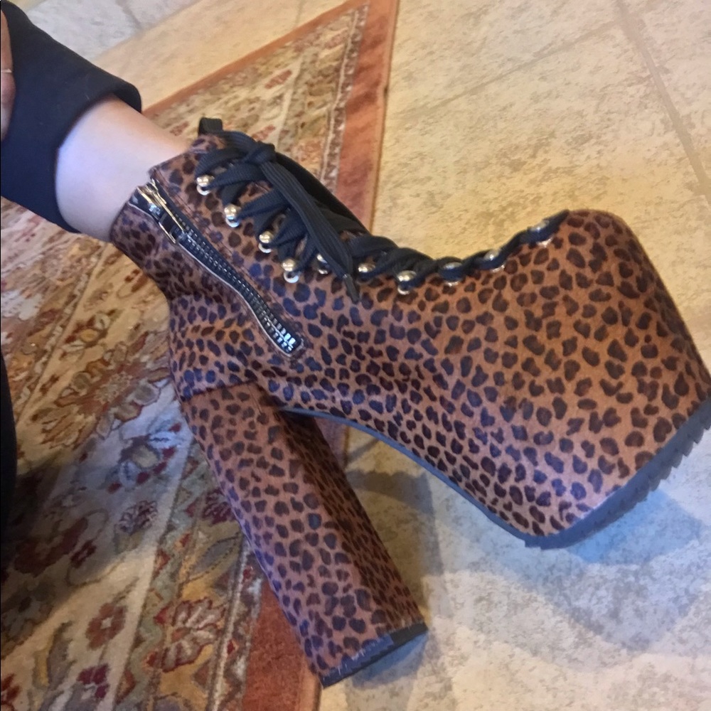 Unif Leopard Print Hell Bound - image 4